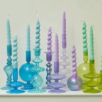Bougies spirales colorées et parfumées - 100pour100cocooning