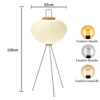 Lampe Champignon japonaise vintage