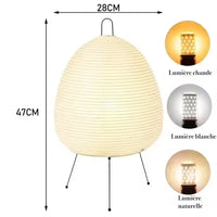 Lampe Champignon japonaise vintage