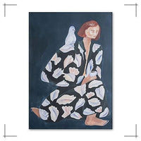 Tableau de Femmes au pigeon