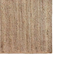 Tapis en jute rectangulaire tissage Durable
