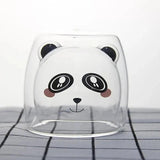 Tasse Panda en verre double paroi - 100pour100cocooning
