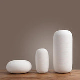 Vase japonais en céramique blanche - 100pour100cocooning
